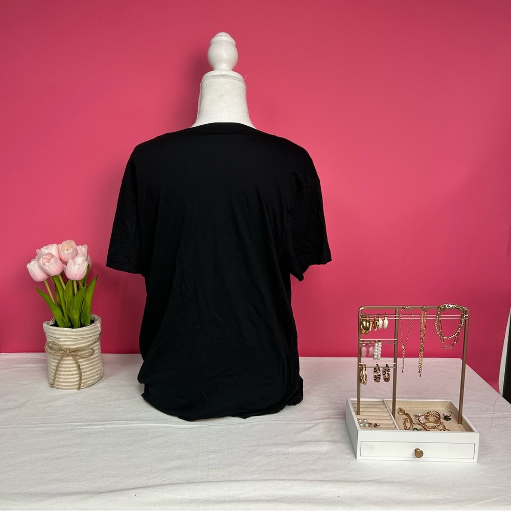 NWT Black Short Sleeve T-Shirt-A New Day - Picture 4 of 9